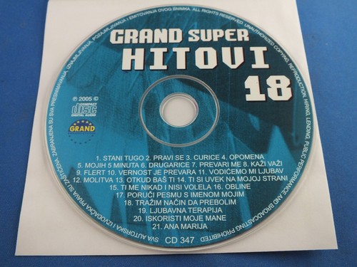 Grand super hitovi - hitovi, 18